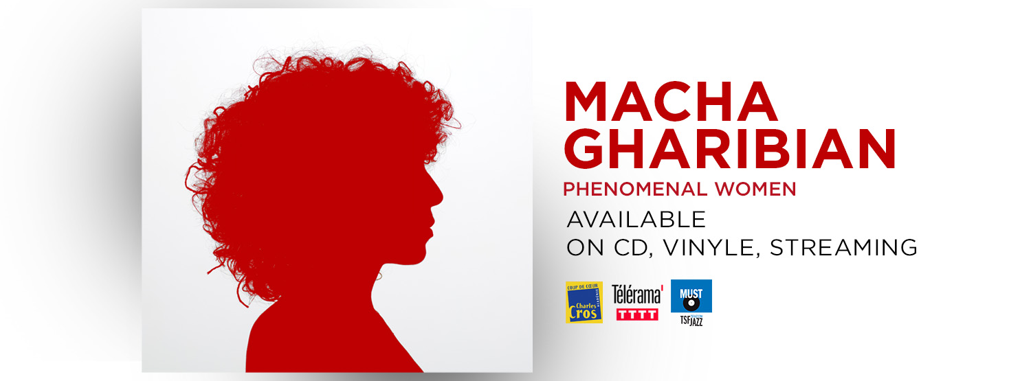 MACHA GHARIBIAN - phenomenal women NEW MORNING - banner FB bis